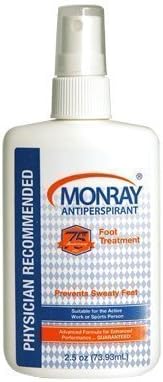 Strongest Foot Antiperspirant Without a Rx. Clinical Strength and Guaranteed!
