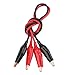 DROK 2001710012 Alligator Clips, Alligator Clip Wires with 2 pcs Crocodile Alligator Clip Clamp Test Leads