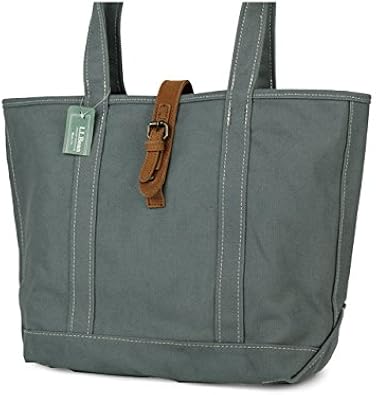 Amazon アウトレット エルエルビーン L L Bean M Tote Bag トートバッグ Lake Wash レザーハンドル ブルーグレー 並行輸入品 トートバッグ