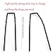 Professional Ballet U Shaped Hair-Pins ROCST Black for Woman Girl Buns 3 inch 12 Pack(Black)