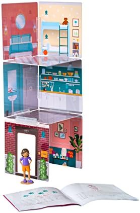 Wonderhood Town House - Customizable Design, Building and Play Set - Best Gift for Creativity, Learning and Fun