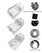 TimeLED 26W LED Wall Pack Light, Dusk to Dawn Photocell Outdoor Wall Mount Light, 3000lm 5000K Daylight, Exterior Security Lighting Fixtures for Garage Garden Yard (2-Pack White)