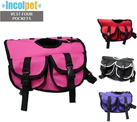 INCOLPET Dog Collar - Top Of The Line Pitbull collars When Using Dog Training Collar – This Dog Harness Is Perfect For Large Breed Dogs – Ideal For Retriever (S,PINK)