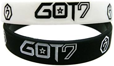 GOT7 Kpop 2 pieces Silicon Bracelet Wristband