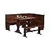 Essential Home Walnut Emily Breakfast Nook