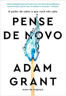 Livro Pense de novo: O poder de saber o que você não sabe