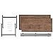 SONGMICS Coffee Table, Cocktail Table with Storage Shelf for Living Room and Office,Wood Look Accent Furniture with Metal Frame, Rustic ULCT66BX
