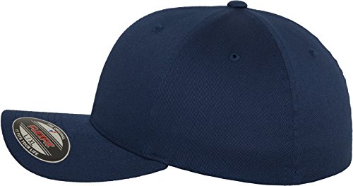Flexfit WOOLY COMBED Stretchable Cap - navy - S/M