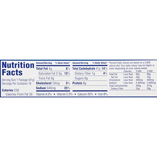 KRAFT EASY MAC ORIGINAL FLAVOR MACARONI AND CHEESE MEAL (18 POUCHES)