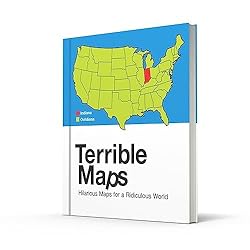 Terrible Maps: The stupidly funny illustrated gift