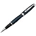 Xezo Freelancer Brass Rollerball Pen, Translucent Lacquer, Diamond-Cut, Blue (Freelancer Blue R),Steel Blue, Black, Silver