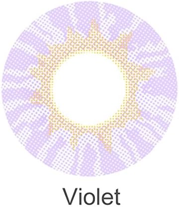 Diaper Multi-Color Cute Contact Lenses Color Blends Cosplay Eyes Cosmetic Makeup Eye Shadow (A Pair)