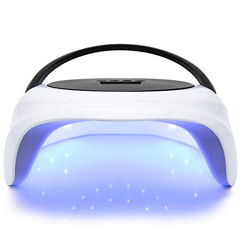 UV Led Light for Gel Nails,LKE Nail dryer UV Nail Lamp 54w for Nail Art Accessories Nail Polish Kit DIY - Thumbnail 6