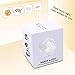 LOGROTATE Moon Lamp, 2-Color Kids Night Light with Stand, Touch Control and USB Recharge, Perfect for Kids, Friends, Lovers or Birthday Gifts (4.0 inch)