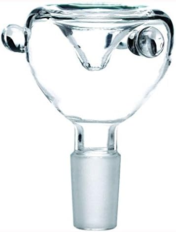 FARAR Glass Bowl 14.4 mm/18.8 mm Glass Accessories (18.8mm, Clear)