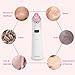 Blackhead Remover,Zoumo Portable Facial Pore Blackhead Acne Removal,Comedone Suction Extractor,Healthy Pore Vacuum Extractor,Rechargeable Comedo Remover, White