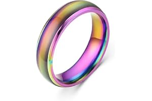 Creations by Lucky 7s Stainless Steel Mood Rings