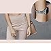 Secbolt Bling Bands Compatible with Apple Watch Band 42mm(Series 3) 44mm 45mm 46mm 49mm Women iWatch SE Series 10 9 8 7 6 5 4 3 2 1, Dressy Jewelry Metal Wristband Strap Diamond Rhinestone, Black