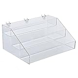 Azar 326045 16-Inch Wide Three-Tier Acrylic Step