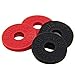 Guitar Savers Premium Strap Locks (2 Pair) - Red & Black