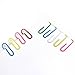 Toolist 33mm Company Office Paper Clips, 500 per Box, Assorted colors