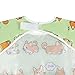 Long Sleeved Bib Waterproof Bibs for Babies and Toddlers with Pocket (Little Puppy)