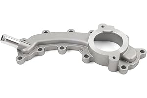 Cndoci37 Crossover Pipe Water Outlet 05184653AF For Chrysler 200 300 Town & Country Aluminum Silver