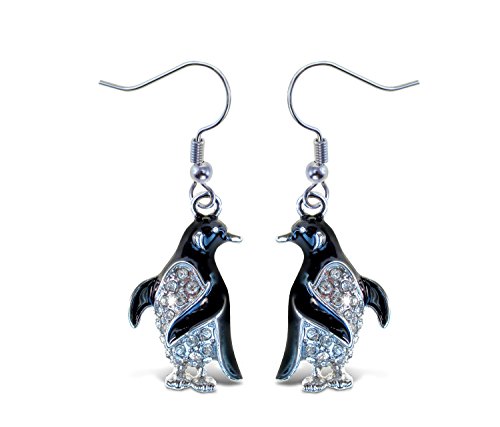 Puzzled Penguin Fashionable Earing Jewelry - Ocean  Sea Life Collection - Unique Gift and Souvenir - Item #6369