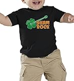 Toddler/Infant Shamrock Guitar - Rockstar - Clover - St Patricks Day T-shirt T-shirt