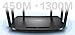 TP-LINK AC1750 Dual Band Wi-Fi Wireless TL-WDR7500 11AC Gigabit Router 6 antenna V3.0 USB