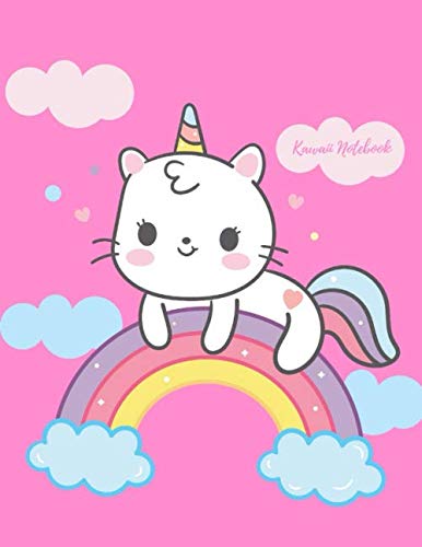 Kawaii Notebook: Blank Journal Unlined