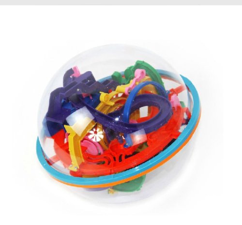 3D立体迷宫球 飞碟迷宫球 儿童魔幻智力球 轨