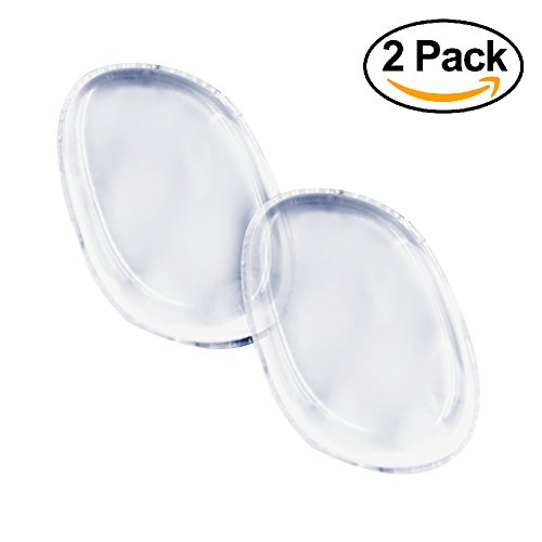 Beauty Gal s Original 2 Pack of Clear Silisponge Silicone Makeup Blender, Sponge, Applicator, Gel Fo