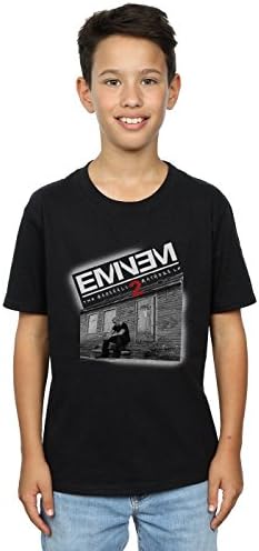Eminem Boys Marshall Mathers 2 T-Shirt 7-8 Years Black