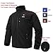 Smarkey Men's Heated Jacket Down Coat with 1PCS 5200mah Battery and Charger
