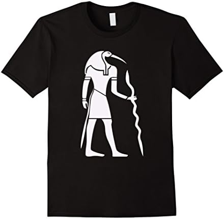 Men's Egyptian God Thoth Shirt Large Black
