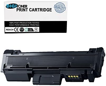 DigiToner 1PK MLT-D116L 116L Black Toner Cartridge Replacement For Samsung Xpress SL-M2625D SL-M2675F SL-M2825DW SL-M2835DW SL-M2875FD SL-M2875FW SL-M2885FW