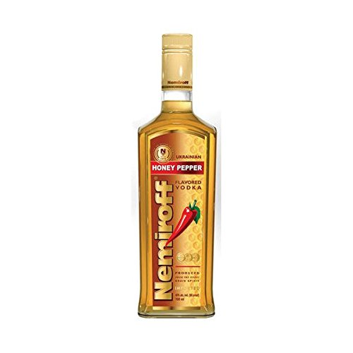 Wodka aus der Ukraine "Nemiroff" Hönig mit Peperoni 0,7L