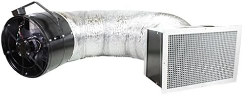 Cool Attic CX1401UPS 1600 CFM Modern Whole House Fan, 14-Inch