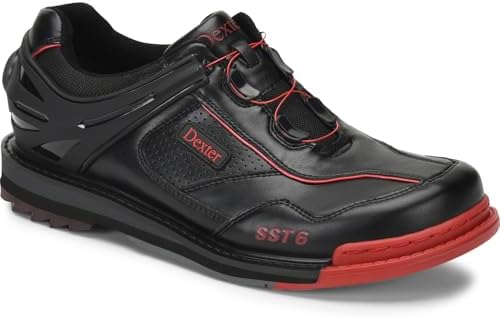 Amazon.com: Dexter Men's THE 9 Stryker BOA Bowling Shoes Black/Red