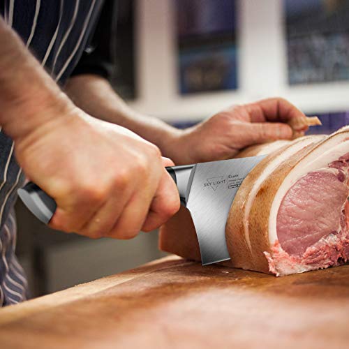 SKY LIGHT Cleaver Knife , 7 Inch Butchers Knife German High Carbon