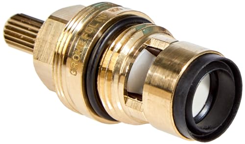 GROHE Ersatzteil, Keramik-Oberteil (1/2 Zoll, mit keramischen Dichtscheiben, Drehwinkel 180°, fuer Wasch- und Spueltischarmaturen), 45346000