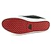 Adio Men's Torres V.2 Skate Shoe,Black/White/Red,8.5 M US