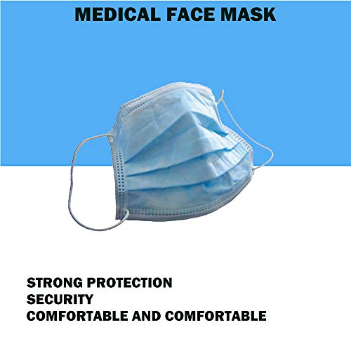 Sanitary Surgical Masks - Disposable Medical Mask - Against Pollen (Assorted Colors) (50 PCS) - Thumbnail 7