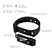 FITYOU Wireless Fitness Pedometer Tracker Bluetooth Sports Bracelet Activity Tracker with Steps Counter Sleep Monitoring Calories Track