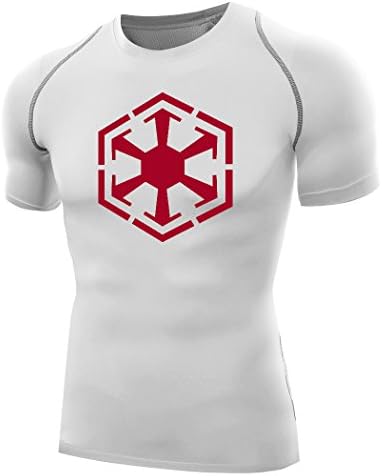 Sysuer Mens Star Wars Sith Empire Logo Base Layer Bike Wear Training Tshirt Tees