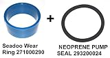 JSP Manufacturing SEA DOO Part # 271000290 + 293200024 Neoprene Seal 271000101-271000002 - SEADOO SP GT XP SPI SPX HX GS GTX GTS GTI WEAR Ring 140MM