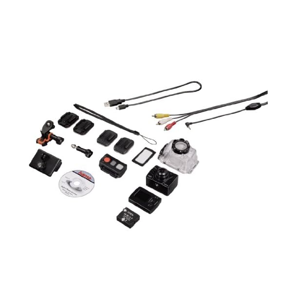 Hama HD Star Action-Cam (8 Megapixel CMOS Sensor, microSDHC-Kartenslot, USB 2.0) schwarz – Bild 3