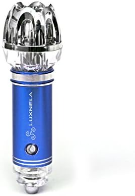 Top Quality Car Air Purifier / Ionizer by Luxnela. Removes Bad Odors, Smoke, Cigarette Smoke, Pollen, Dust (Blue)