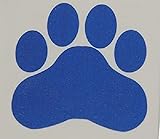 Blue Paw Print Temporary Tattoos, Lot Of 144, Size 1.5